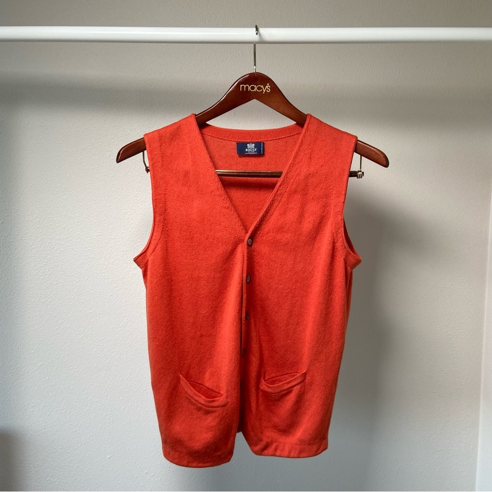 Boggi Milano Wool and Cashmere Vest